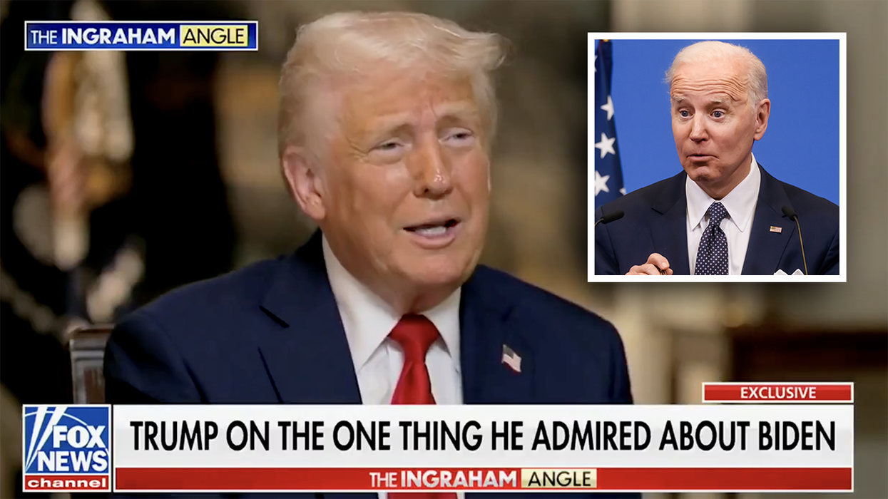 Donald Trump can't stop, won't stop dunking on Biden with his hilarious answer to what he admires about the former POTUS