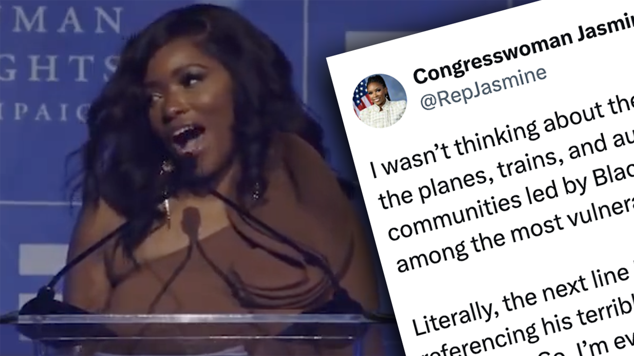 Democrat party leader Jasmine Crockett mocking a handicapped GOP governor was bad enough, but then came her excuse...