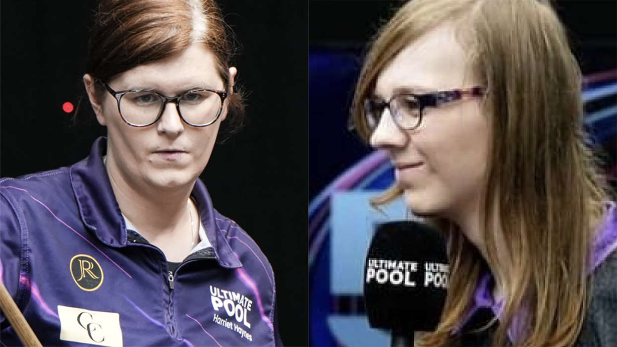 Two men shatter glass ceiling, make it to finals of WOMEN'S billiards tournament (because they claim to be... you know)