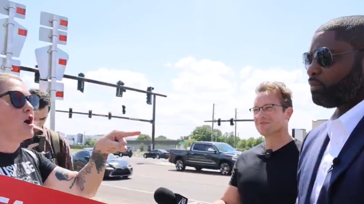 "I'm gonna be your Governor, trust me:" Byron Donalds shuts down unhinged protestors claiming he's a fascist