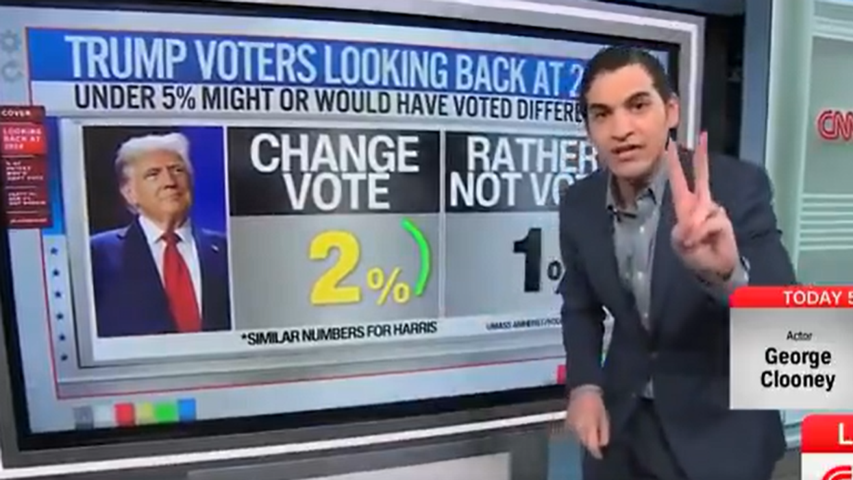 As CNN tries convincing you people regret voting for Donald Trump, their polling guru has news that will break their hearts
