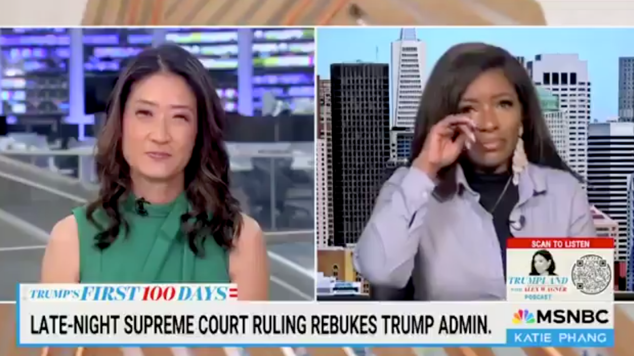 Jasmine Crockett reduced to literal tears over how mean Trump is to illegal immigrants
