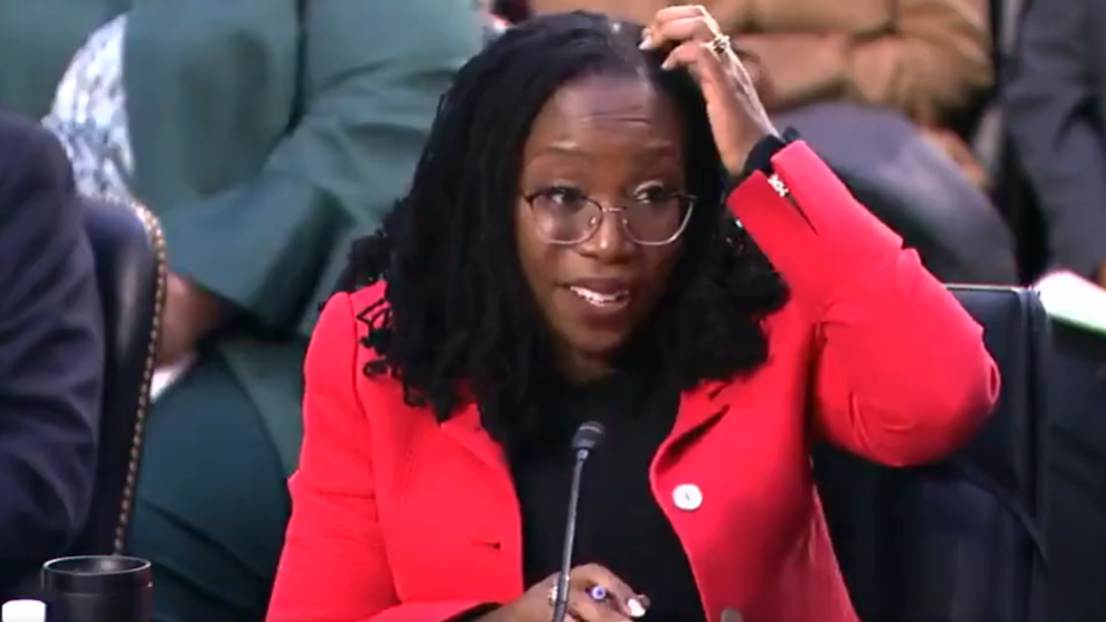 Ketanji Brown Jackson's excuse for why grade school LGBTQ indoctrination is constitutional is almost too silly for words