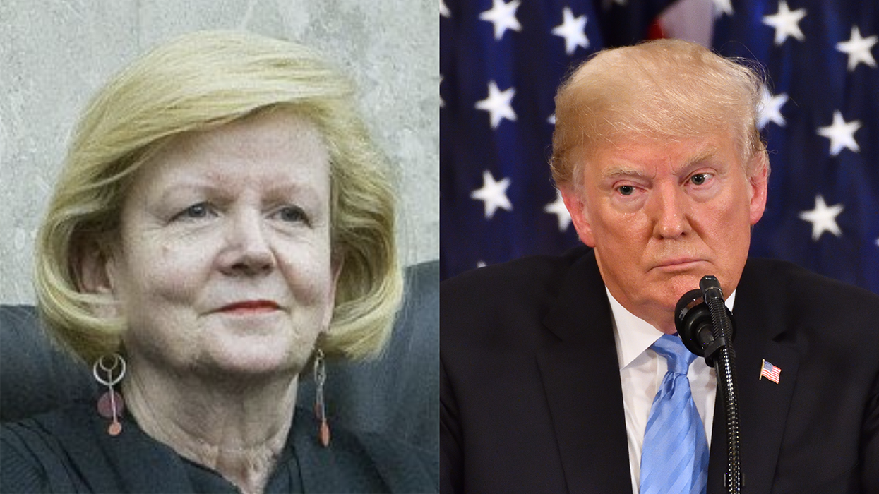 Another AWFL judge (with an anti-Christian past) has ruled against Trump's America First agenda to protect election integrity