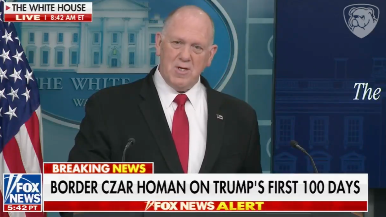 Trump border czar Tom Homan shuts down media over why he's so "emotional" about illegal immigration