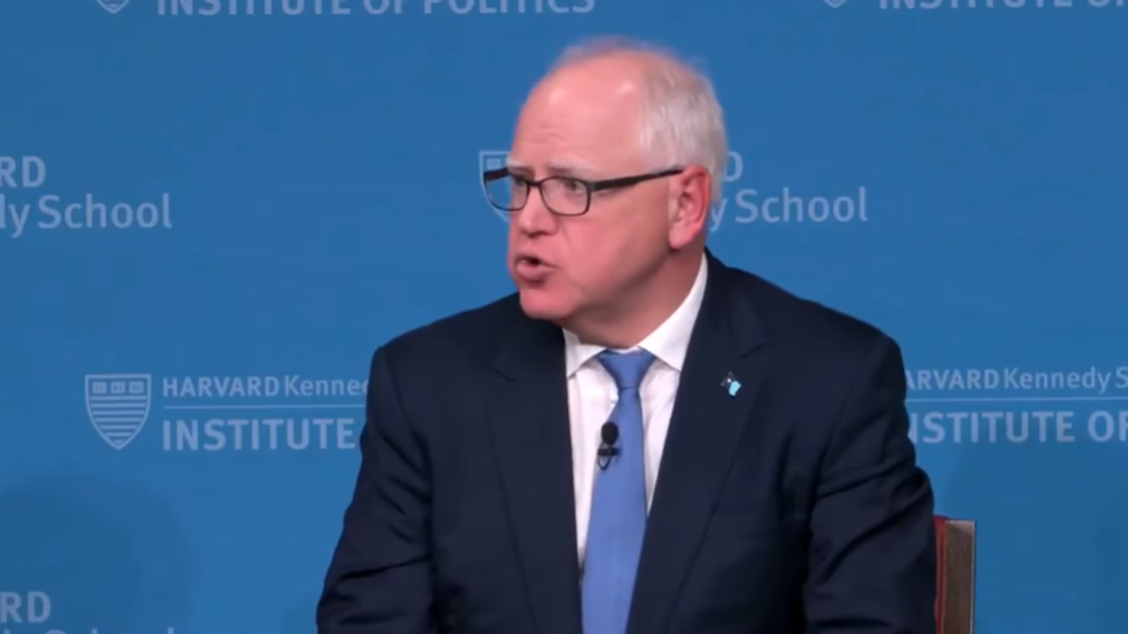 Watch: Tim Walz claims Kamala chose him for his "ability" to whitesplain to dudes