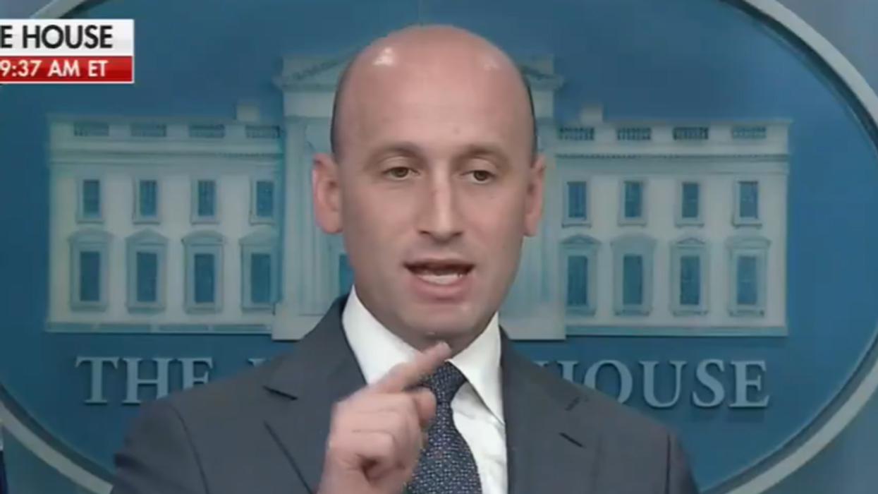 Stephen Miller goes BANANAS on White House reporters over child abuse, covering for illegal immigrant murderers
