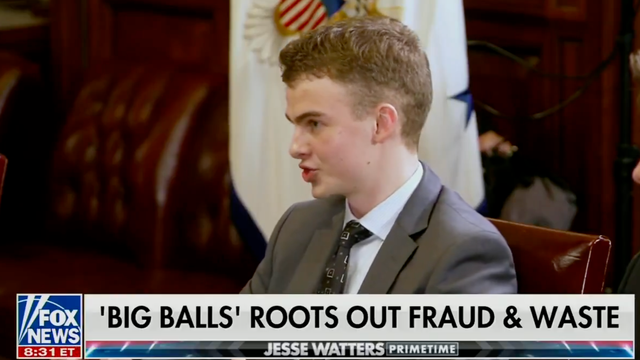 'Big Balls' leads infurinating DOGE roundtable about uncovered fraud... including at a heavily armed "Institute For Peace"