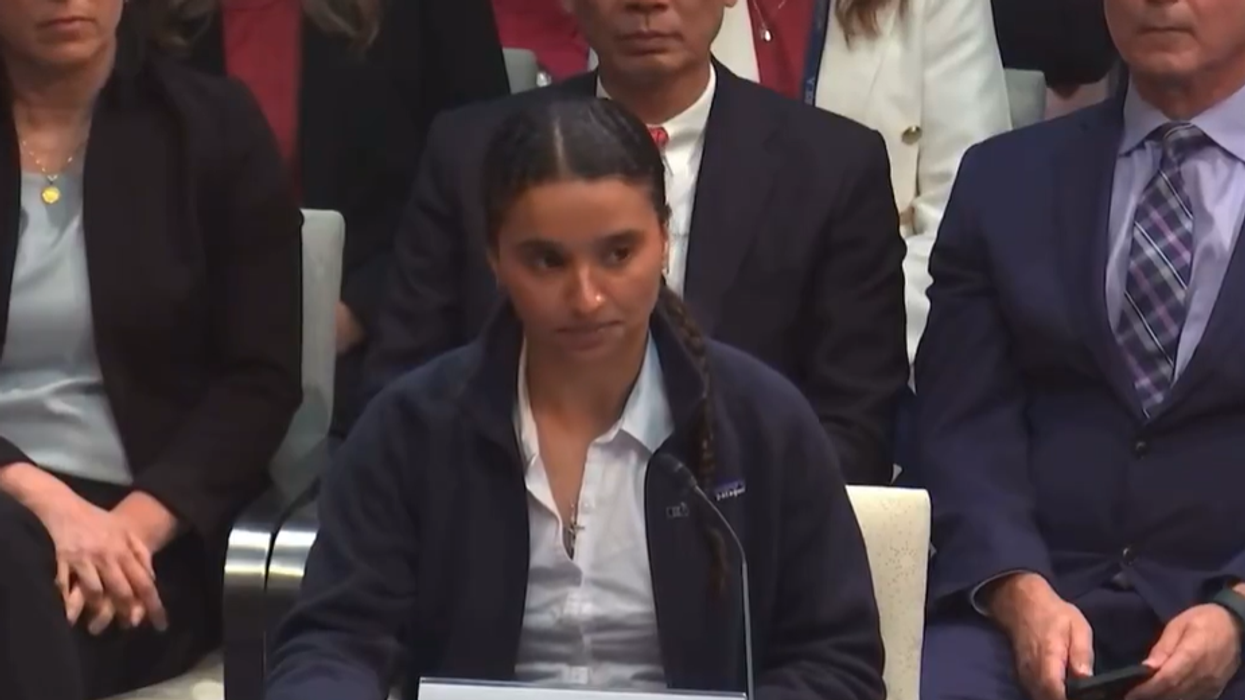 Female fencer who refused to be bullied into getting maimed by trans opponent gives powerful Congressional testimony