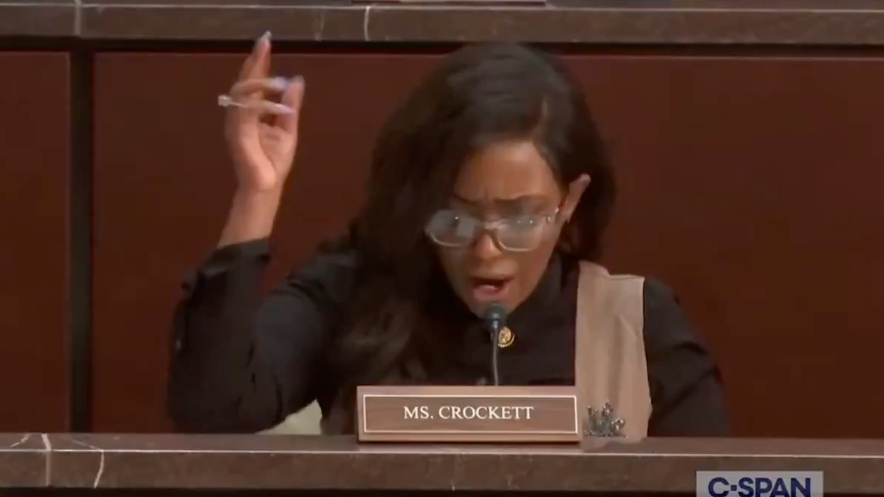Democrat thought leader Jasmine Crocket would rather play 'Trump or Trans' than do her job, "Ya Understan'?"