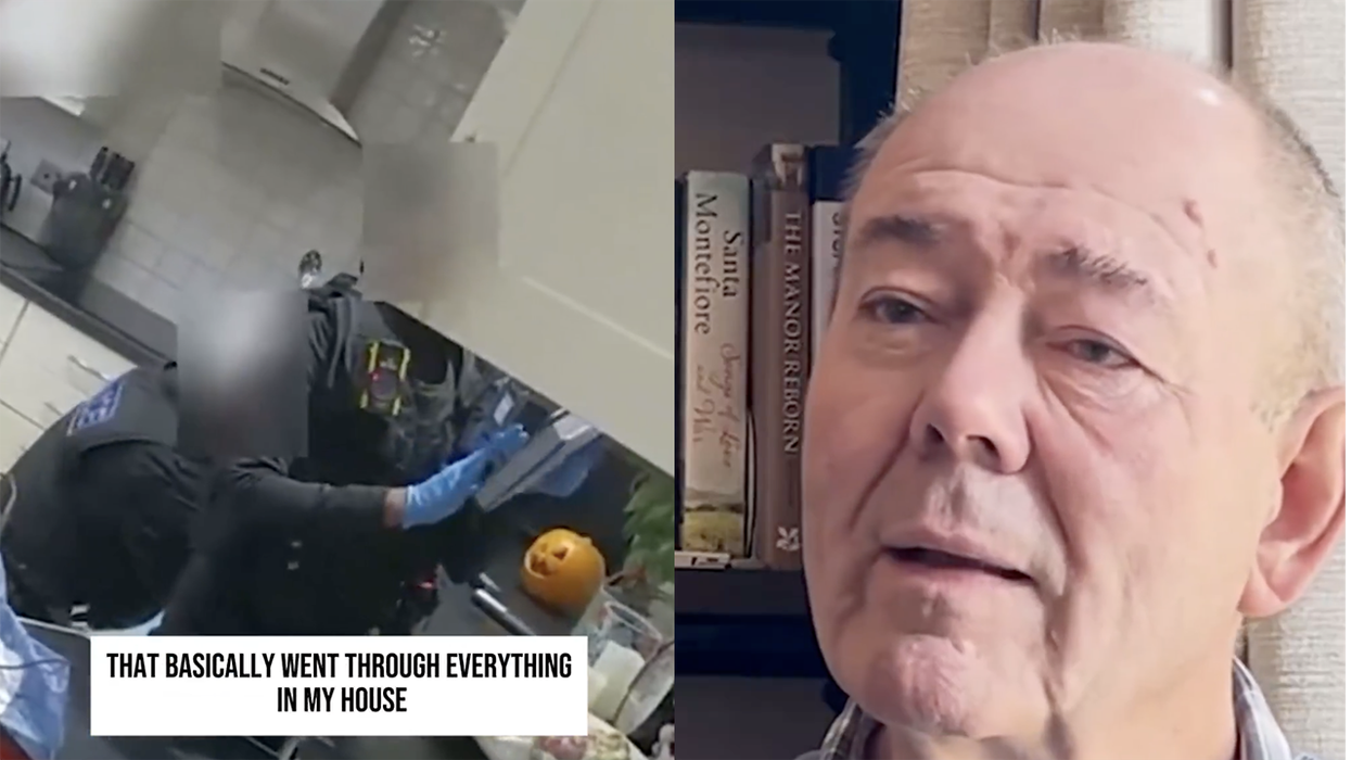 UK police ransack home of former officer over claims of an antisemitic tweet... except it wasn't, and now he's suing