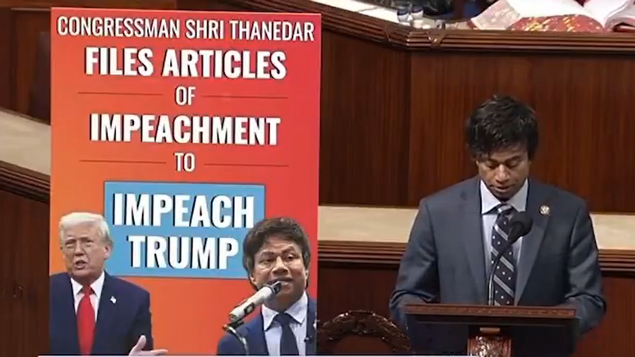 Democrat Shri Thanedar Introduces Actual Articles Of Impeachment Against Trump