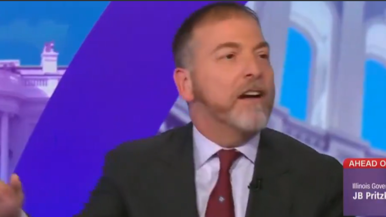 Chuck Todd, pretending he didn't know Biden was in cognitive decline, unloads on Chuck Schumer: "You’re part of the problem"
