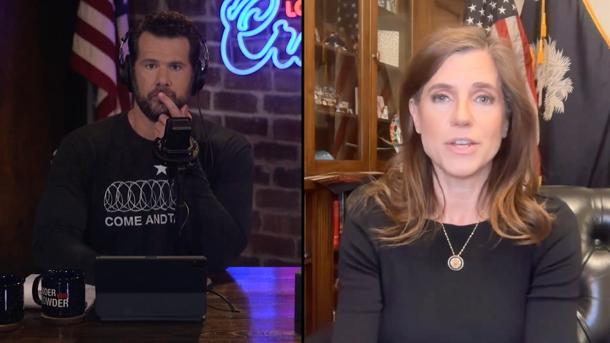 EXCLUSIVE: Nancy Mace Gets Tough Questions from Crowder Following the Congressional 'Nude' Situation