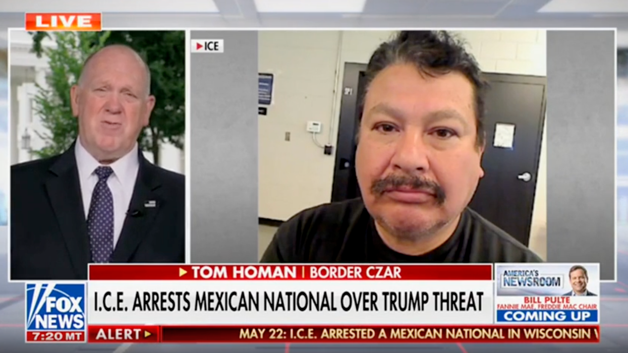 Tom Homan drops BLUNT warning to criminal alien who made a violent threat against Donald Trump