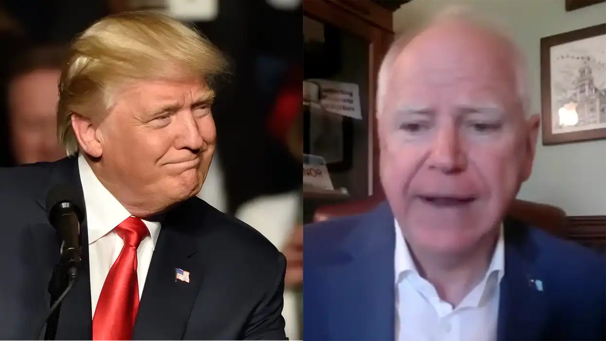 Weird Tim Walz needs his teen son to explain to him why dudes love Trump and think Democrats suck at life