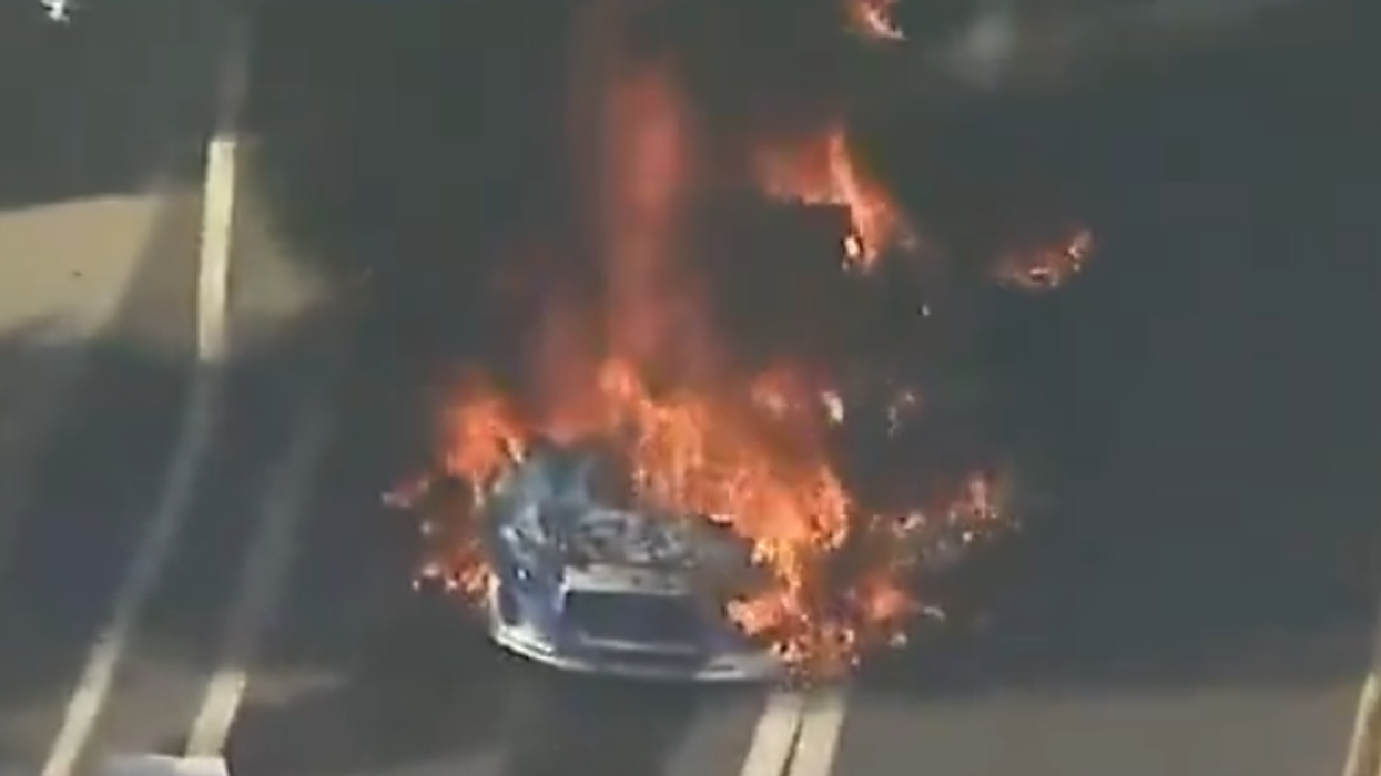 ABC News dismisses the LA riots because it’s just a, quote, "bunch of people having fun watching cars burn"