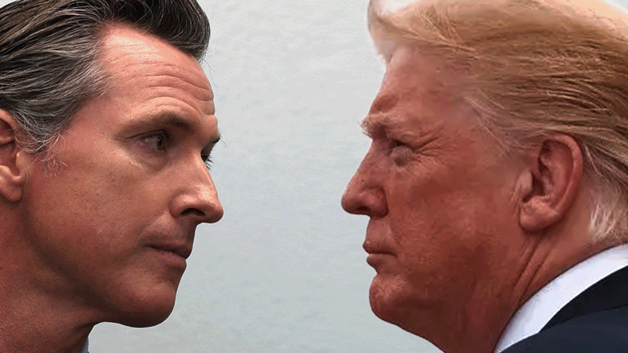 Watch: Donald Trump Tries to Save Los Angeles While Gavin Newsom Wants it to Burn