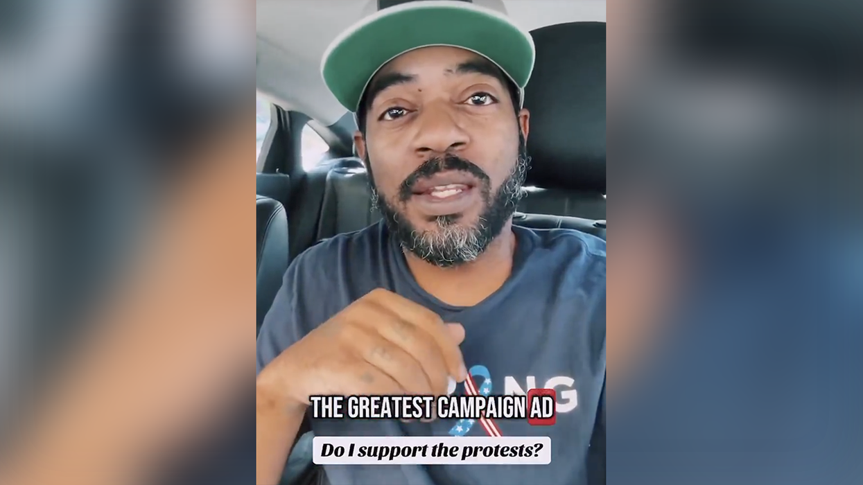 Based TikToker goes on brilliant rant why he SUPPORTS the anti-ICE protests... because it's creating more Trump voters