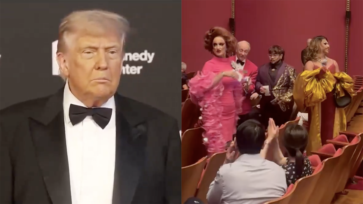 Drag queens show up to "defy" Donald Trump at Kennedy Center performance, as if Trump gives a s***