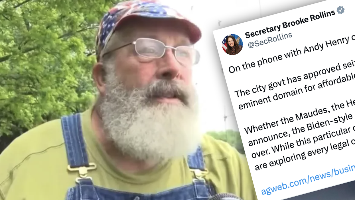 Remember the man whose 175-year-old farm was being seized for affordable housing? The Trump Admin is coming to his defense