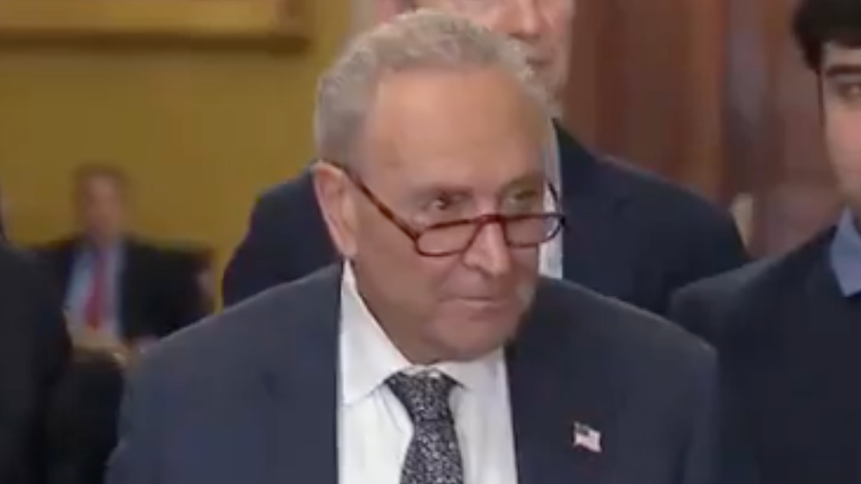 Chuck Schumer gets asked about Joe Biden's cognitive decline cover-up, responds with bizarre claim about Americans