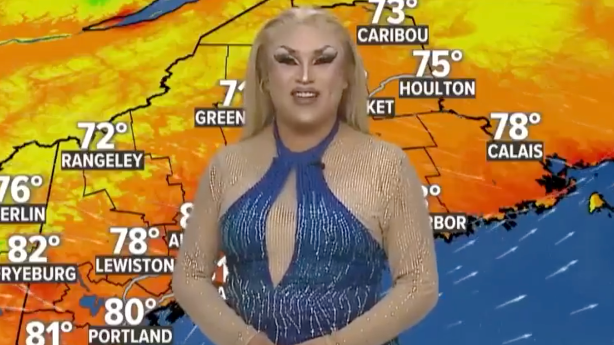 NBC News hands its weather report off to a drag queen