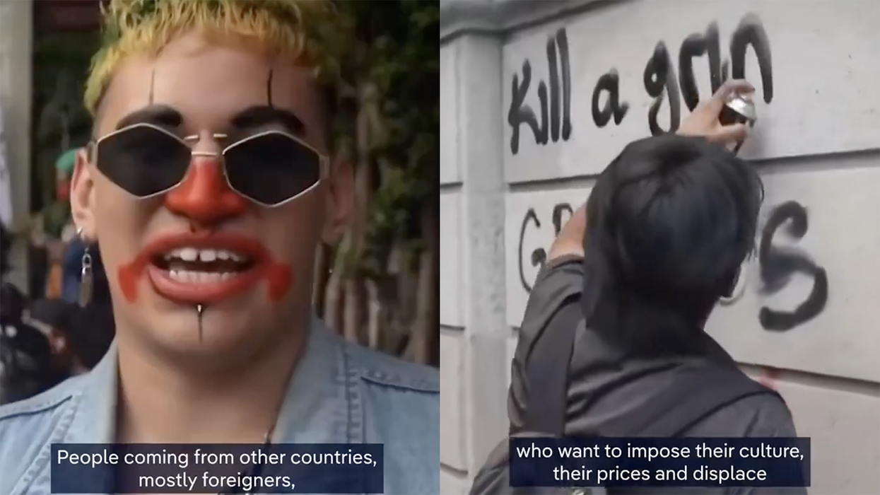 Mexico City Rioters demand Americans stop immigrating to THEIR country and stealing THEIR homes (and DHS got jokes)