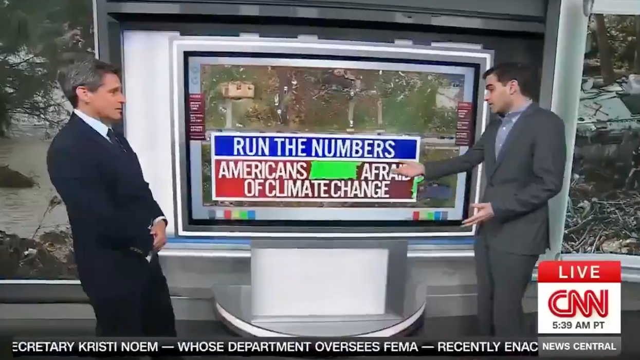 Shocking CNN poll shows just how little Americans are concerned with "climate change"
