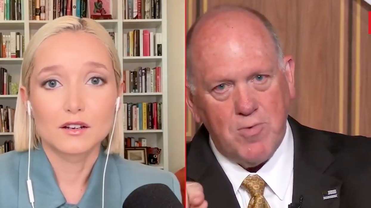 Tom Homan puts smug reporter in her place over why ICE agents are forced to wear masks