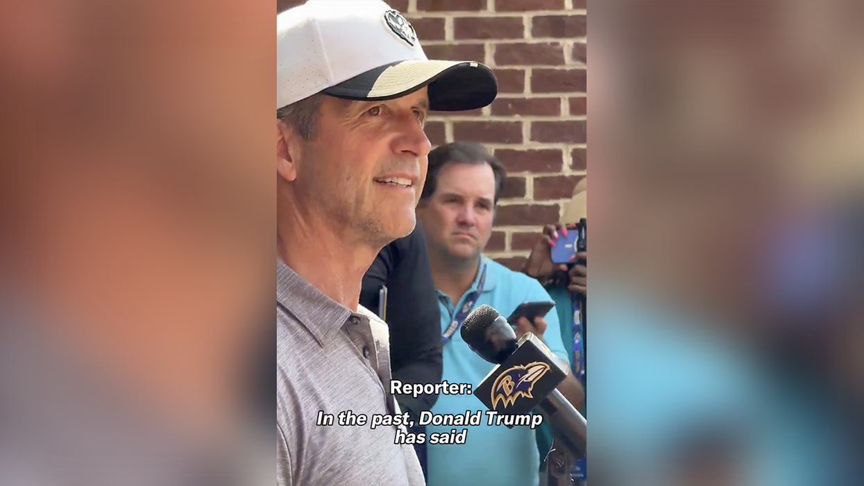 NFL Coach shows the playbook on how NOT to be baited by an anti-Trump reporter into bashing the President