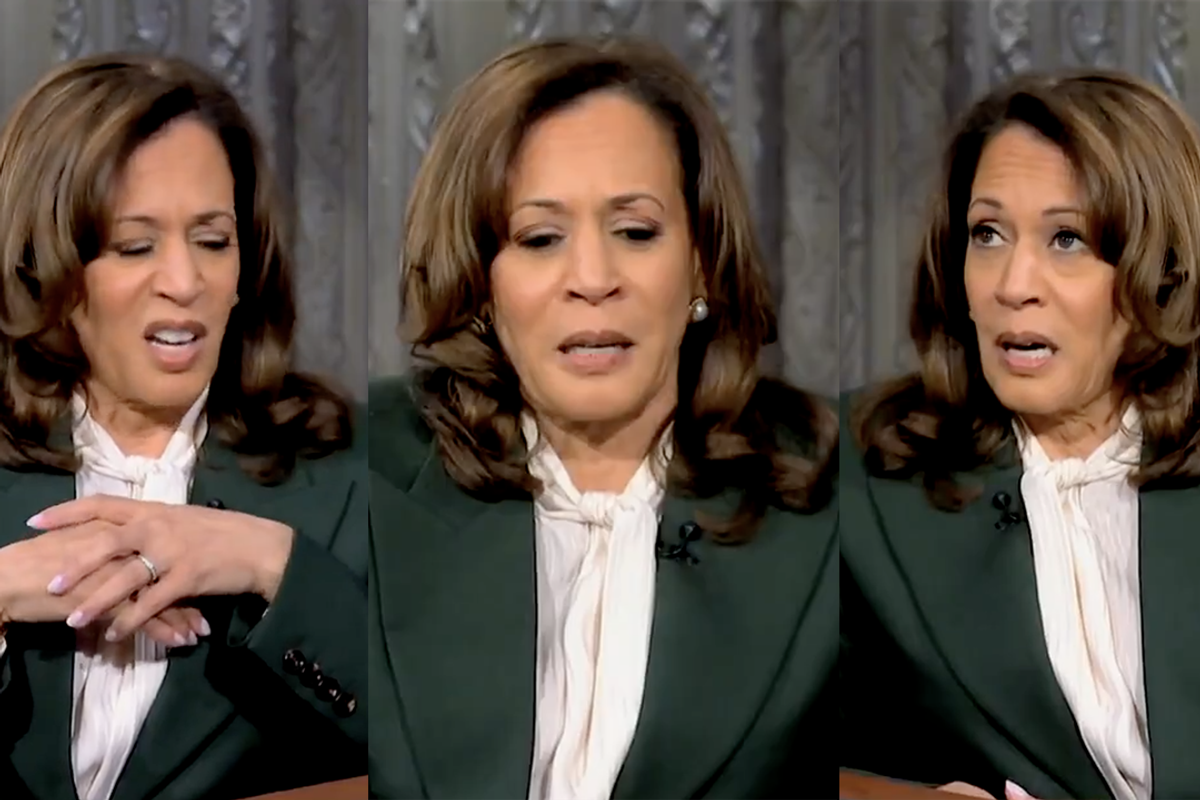 Failed candidate Kamala Harris shocks Stephen Colbert with word salad on why she won't run for office again