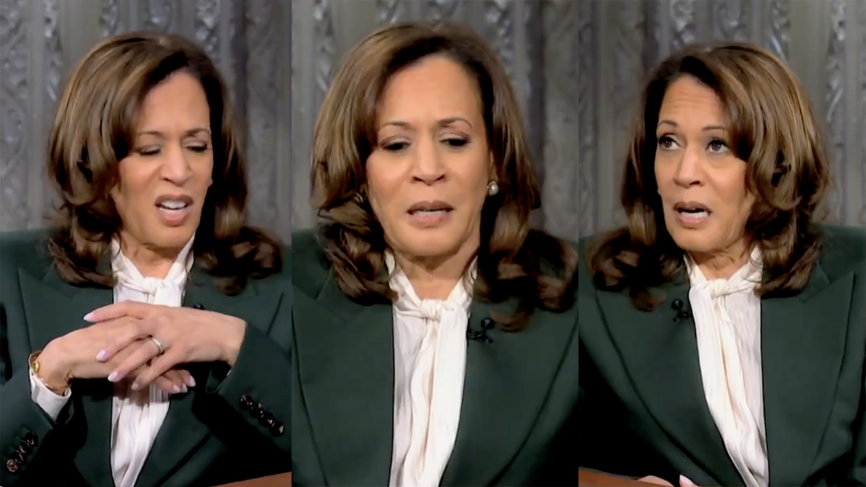 Failed candidate Kamala Harris shocks Stephen Colbert with word salad on why she won't run for office again