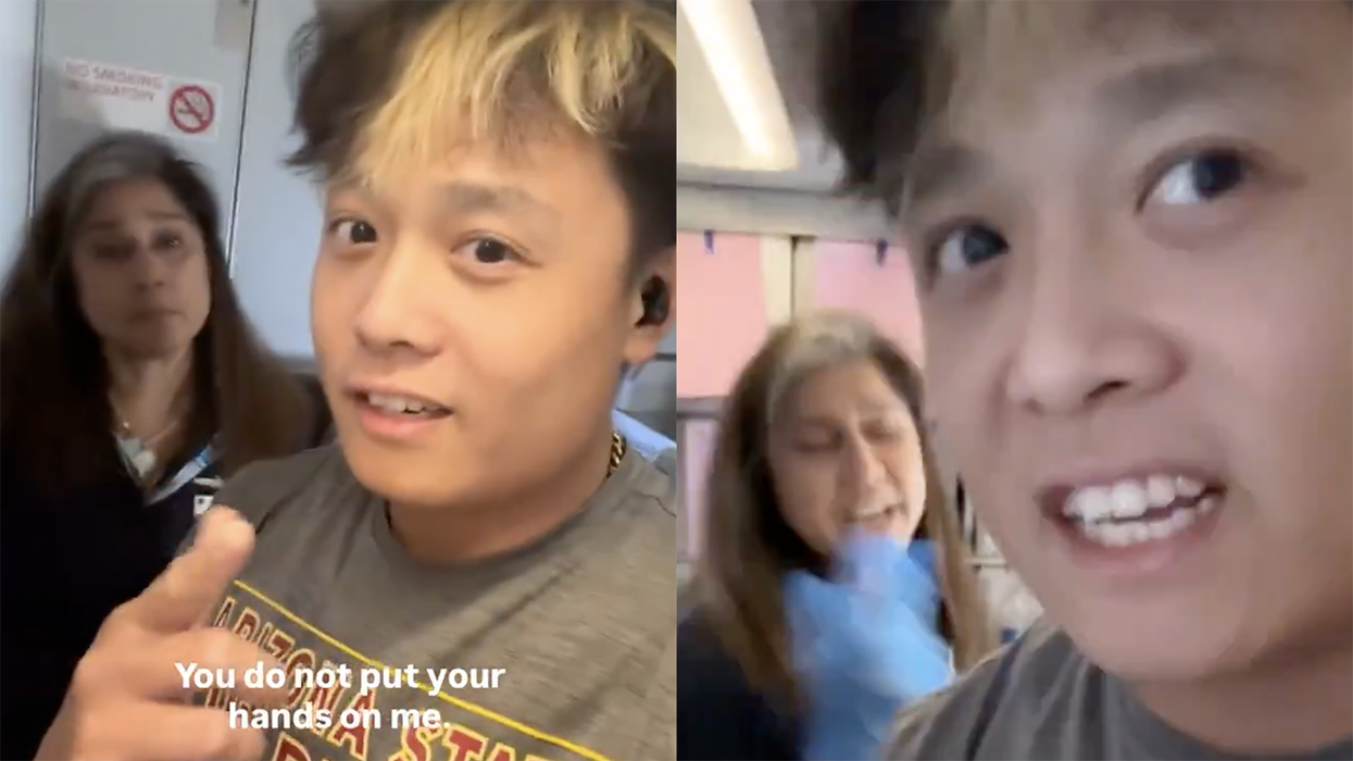 "Celebrity pickleball coach" cries victim when he's caught vaping in airplane bathroom, but the Internet thinks otherwise