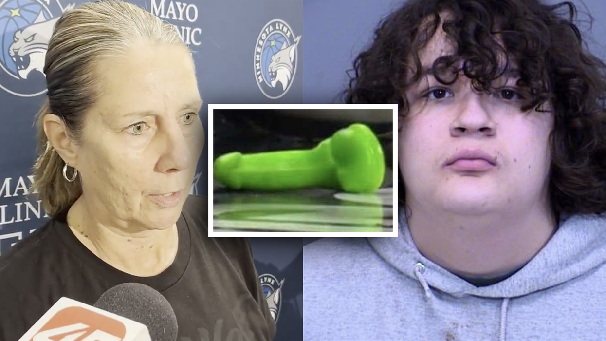 Shrill WNBA coach won't calm down about green dildos, cries they "should not be the butt of jokes"