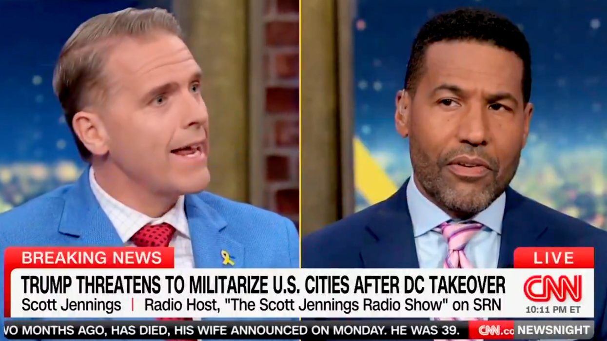 Scott Jennings confronts hostile CNN panel that "nobody in their right mind" believes DC isn't a cesspool of crime