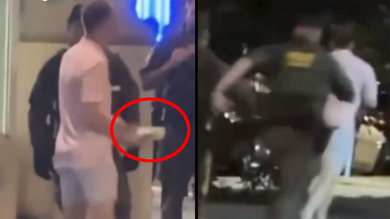 Man assaults cop with sandwich in Trump's Washington DC, learns the hard way what a "felony" is