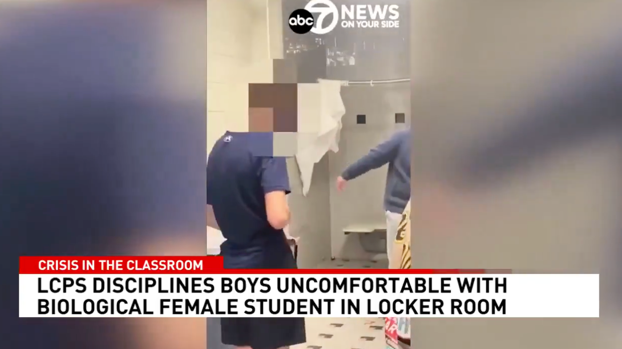 Male students were uncomfortable with a girl (who claims to be a boy) in the boys' locker room, now THEY'RE suspended