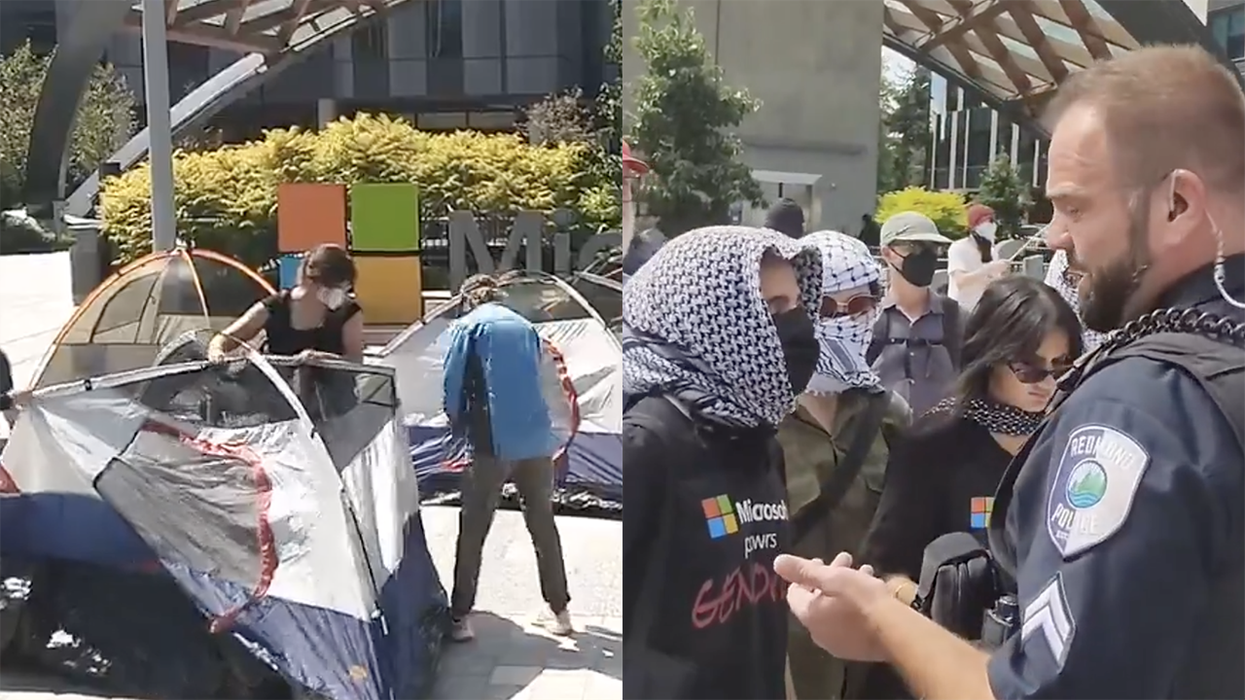 Woke Microsoft employees stage a "Worker Intifada" against you know who, as silly as you think it sounds... it's sillier