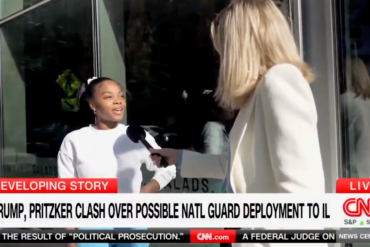 CNN attempts to get Chicago resident to agree with "crime is down" talking point, is SHOCKED by her answer