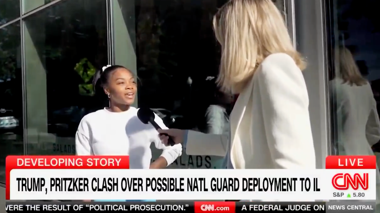 CNN attempts to get Chicago resident to agree with "crime is down" talking point, is SHOCKED by her answer