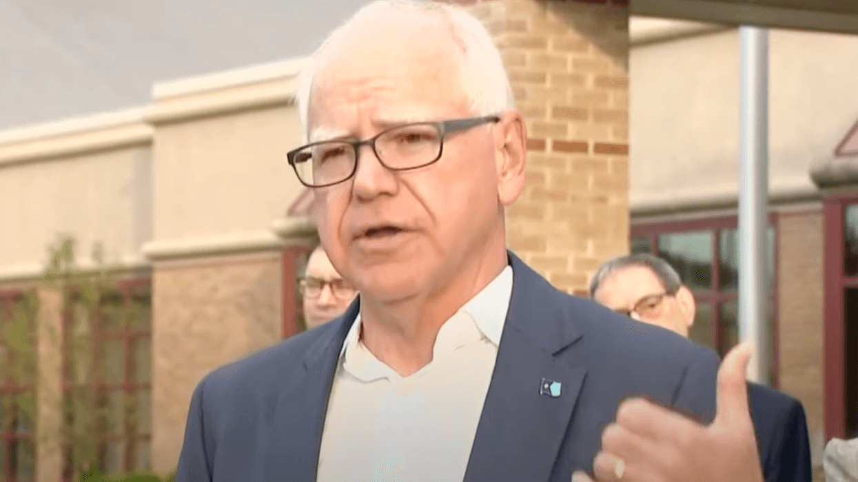 Tampon Tim Walz begins Democrat push for UK/Australia-like gun control, claiming they're "just as free" as America