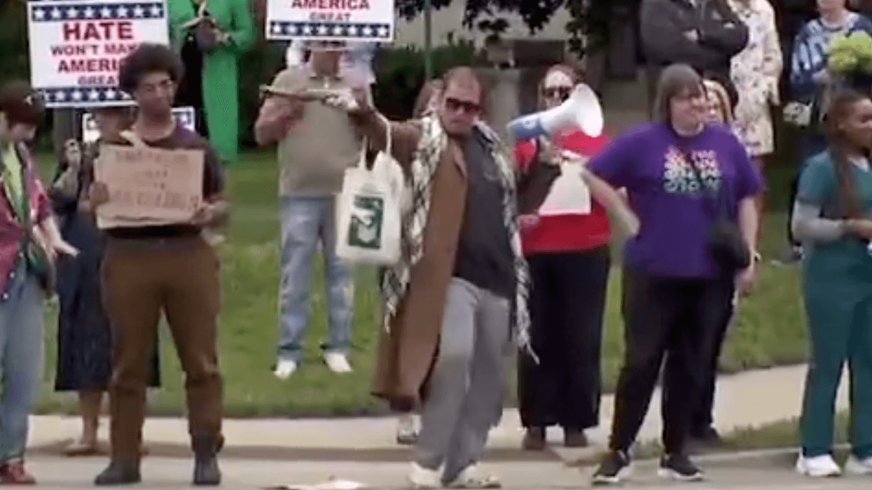 JD Vance goes to pray with parents of Minneapolis shooting victims, so of course, gross Democrats protest it