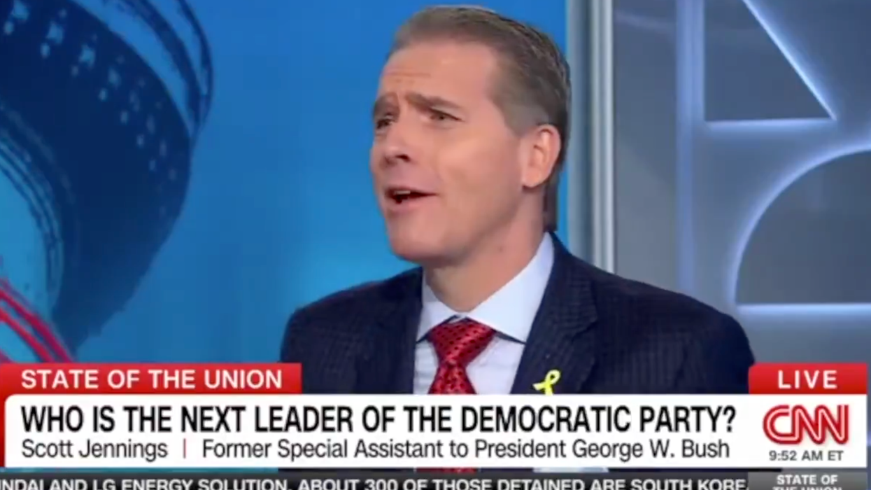 Scott Jennings burns Democrats by identifying the one true leader of their Party, and it rhymes with "Ronald Rump"