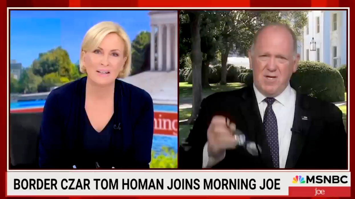 Tom Homan torches smug Mika Brzezinski, counters her virtue signaling with stone-cold facts on Boston immigration raids
