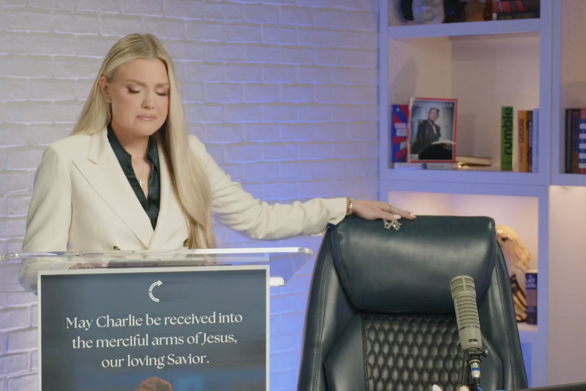 Erika Kirk fights back tears issuing battle cry after Charlie's assassination; leave it to leftists to be douchebags