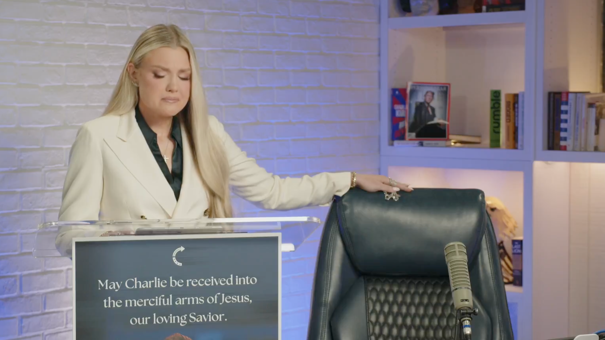 Erika Kirk fights back tears issuing battle cry after Charlie's assassination; leave it to leftists to be douchebags