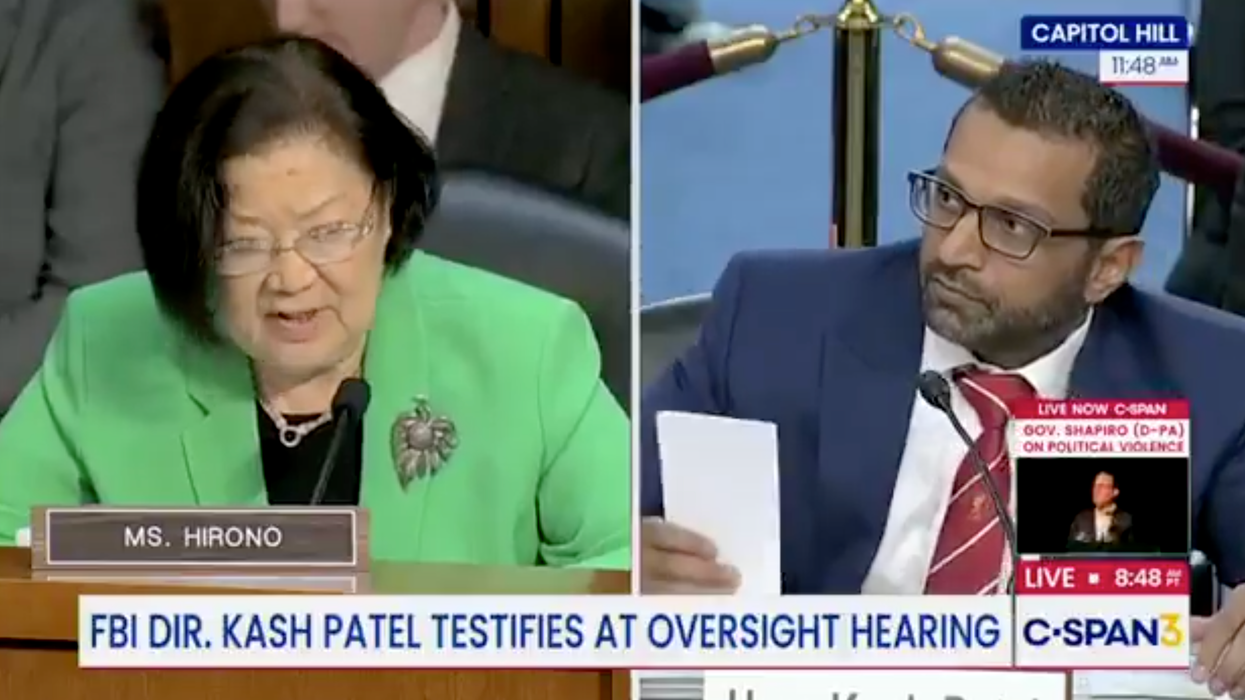 Dem Senator lashes out at Kash Patel, says it's unfair to make female FBI agents do a single pull-up