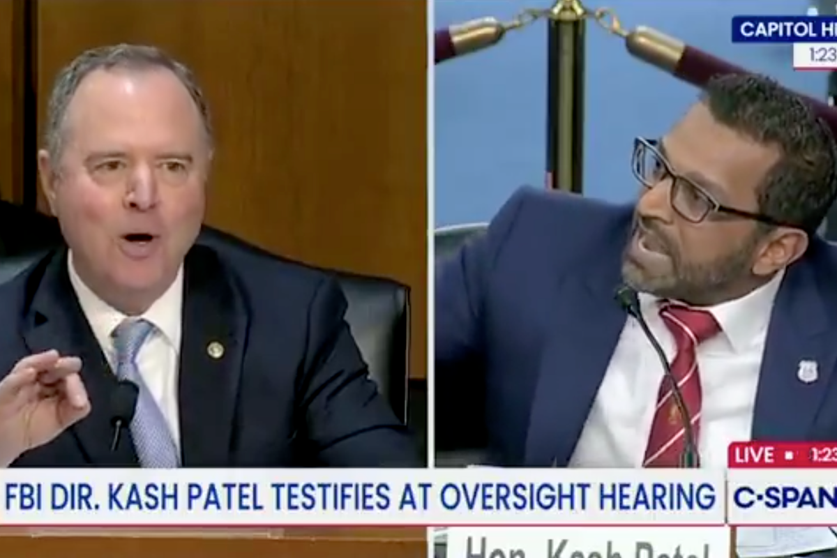 "You are a POLITICAL BUFFOON at best": Kash Patel goes BEAST MODE and destroys pencil neck Adam Schiff
