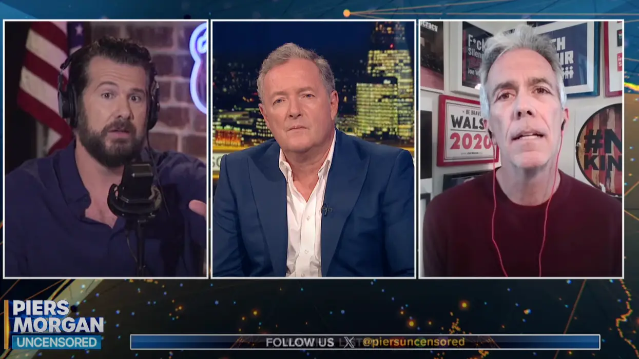 "Every position the right holds is called 'violence'": Crowder throws down with Piers Morgan and Joe Walsh (Sources)